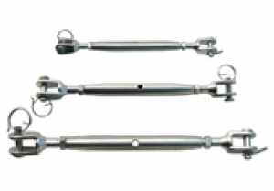 INOX MARE TENDITORE DOPPIA FORCELLA INOX MM.10