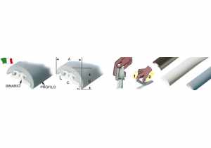 TESSILMARE BOTTAZZO PROFILO RADIAL 30 MT.12 GRIGIO