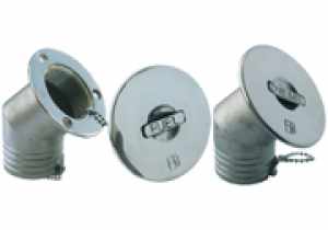 TREM SRL TAPPO IMBARCO ACQUA LEVA INCASSO INOX CURVO