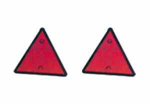 LEO LIVIO SNC CATADIOTTRO TRIANGOLARE ROSSO